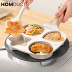Skillet Breakfast Omelette Pan ? Nonstick Cookware for Induction & Gas