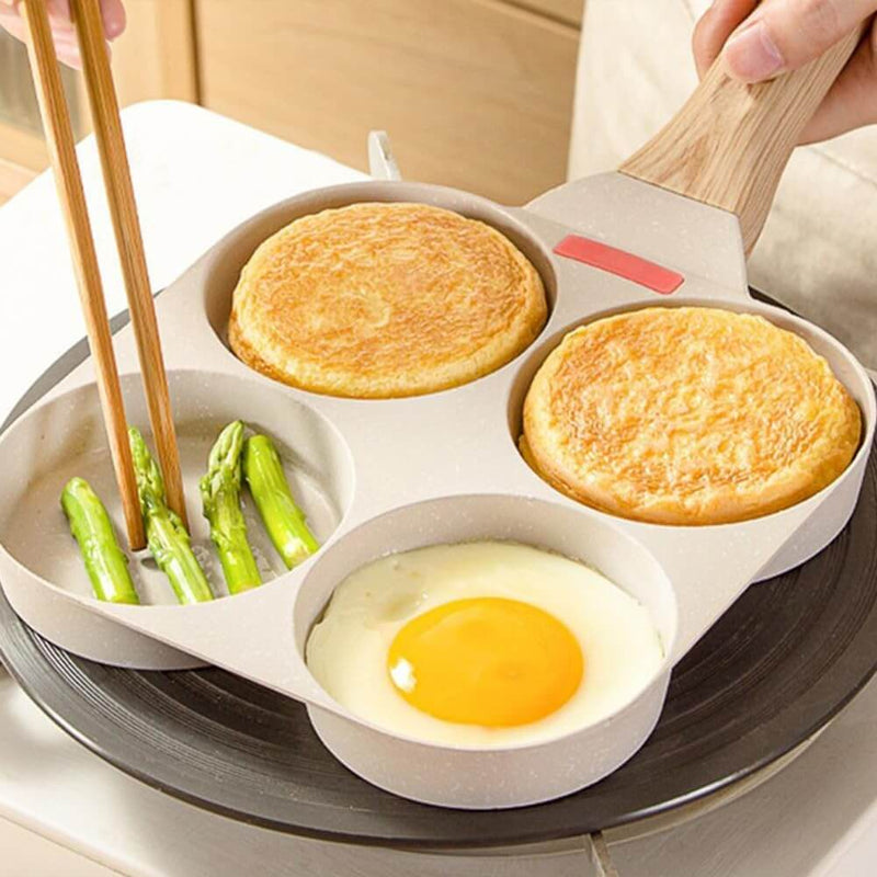 Skillet Breakfast Omelette Pan ? Nonstick Cookware for Induction & Gas