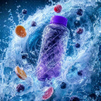 SLUSH Design Fridge Refrigerator PET Water Bottle 1500 ml | Gym Bottle | Plastic Water Bottle for School & Home