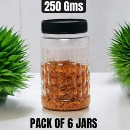 18-Pack Multi-Size Airtight Kitchen Storage Jars ? High-Quality Organizer Set (1KG, 500G, 250G) for Spices, Groceries & Pulses