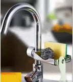 Soap Dish Holder Adjustable Shower Rod Rail Slide Bathroom Gadget - AABA MALL