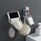 Soap and Toothpaste Holder Organizer Bathroom Accessories - AABA MALL