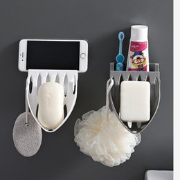 Soap and Toothpaste Holder Organizer Bathroom Accessories - AABA MALL