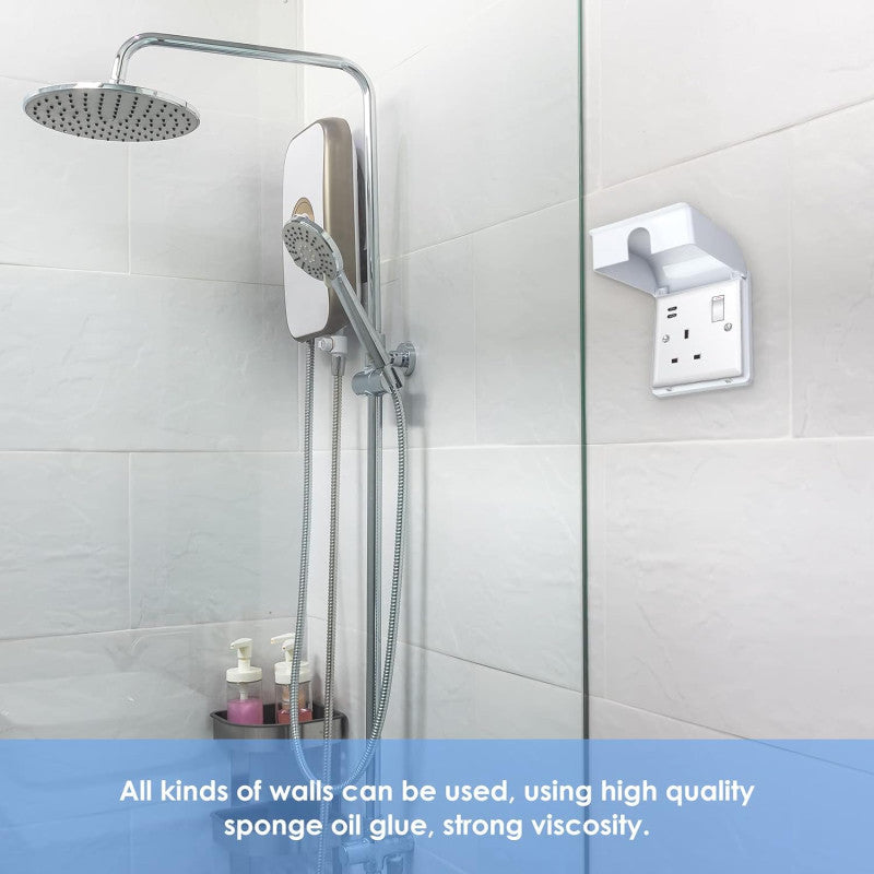 Socket Cover Box with Self-Adhesive Sticker for Baby & Pet Safety