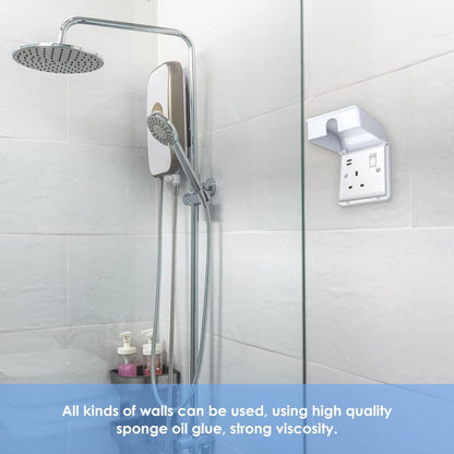 Socket Cover Box with Self-Adhesive Sticker for Baby & Pet Safety