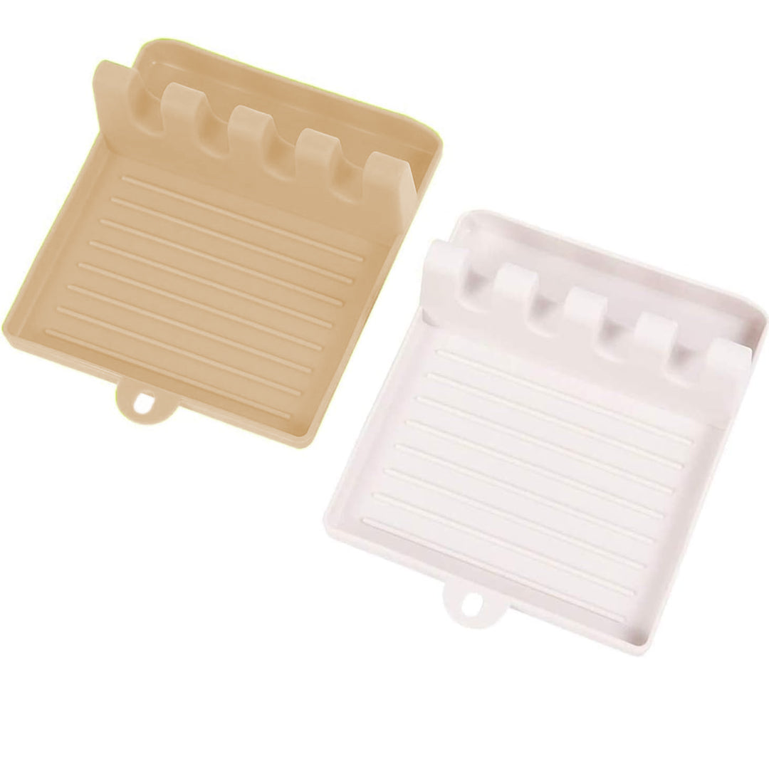 Heat-Resistant & BPA-Free Silicone Utensil Holder for Stove Top