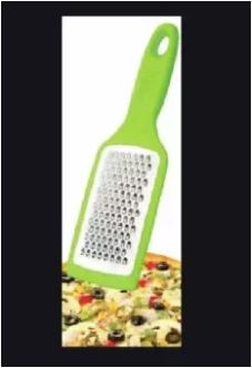 Stainless Steel Handheld Cheese Grater ? Comfort Non-Slip Handle and Razor Sharp Blades ? Easily Grates All Types of Cheeses, Fruits, Vegetables, and More ? Dishwasher Safe Easy to Clean - AABA MALL