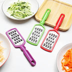 Stainless Steel Carrot & Potato Grater – Durable Kitchen Tool with PP Handle