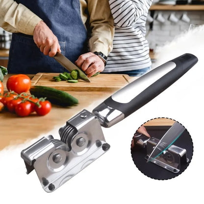 Stainless steel knife sharpener for home
