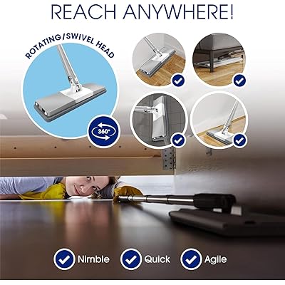 Stainless Steel Flat Floor Cleaning Mop