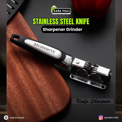Stainless steel knife sharpener for home