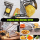 Heavy-Duty Stainless Steel French Fry Cutter ? Commercial Grade Potato & Vegetable Slicer for Uniform Chips