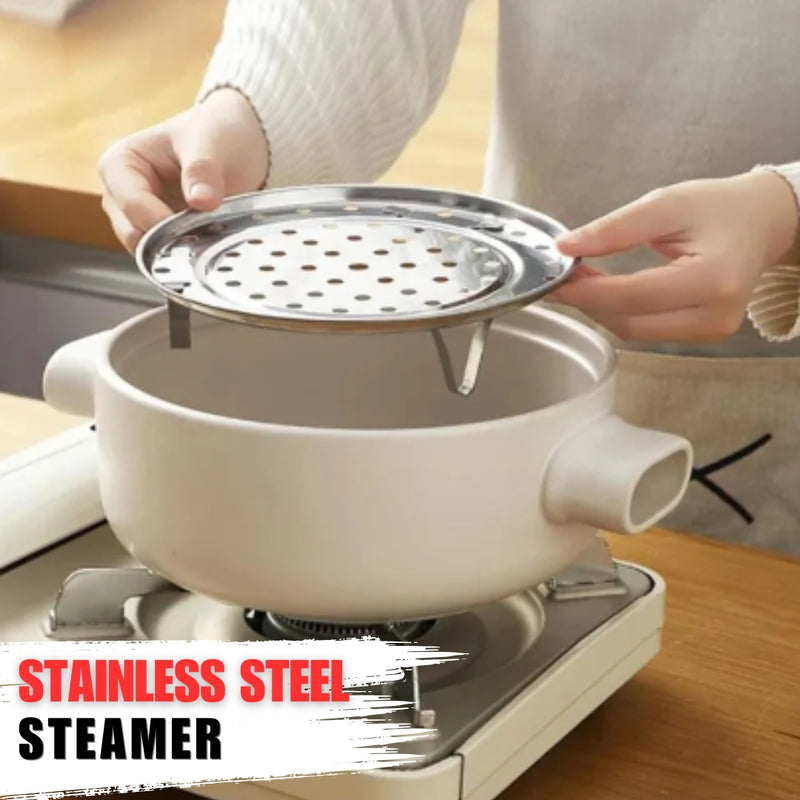 Steamer Stand Steamer HotPot Stand Steamer Rack 8" inch / 9" inch Stainless Steel Hot Pot - AABA MALL