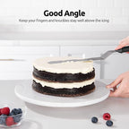 stainless steel cake spatula baking accessory 6 inch