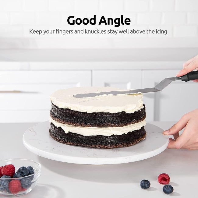 stainless steel cake spatula baking accessory 6 inch