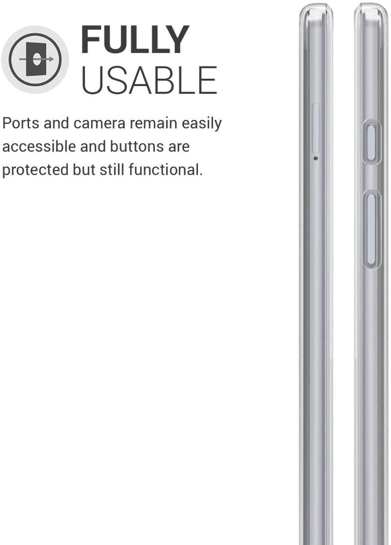 Samsung Galaxy TAB A 2019 T290/T295 Case 8.0 Inch - ANTI SHOCK Transparent Case - AABA MALL
