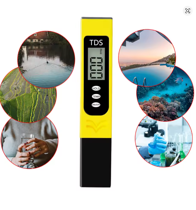 TDS meter, digital water tester, water quality tester, portable TDS pen, aquarium tester, pool water tester, RO water purity tester, hydroponic water meter, LCD TDS meter, water filter tester, testing tools