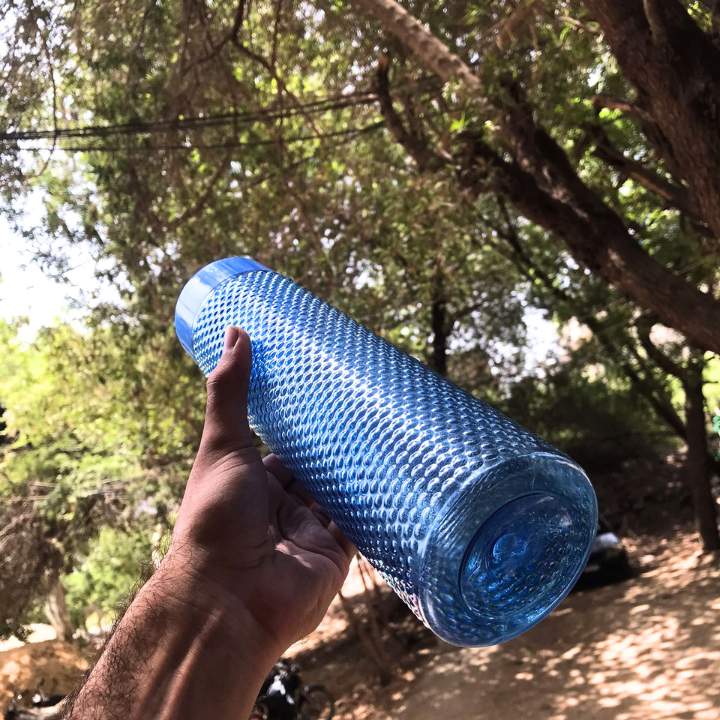 TENTA 1.1 Liter Leakproof Refrigerator Water Bottle – Durable Plastic, Stylish Blue, BPA‑Free, Easy Grip, Ideal for Home & Office