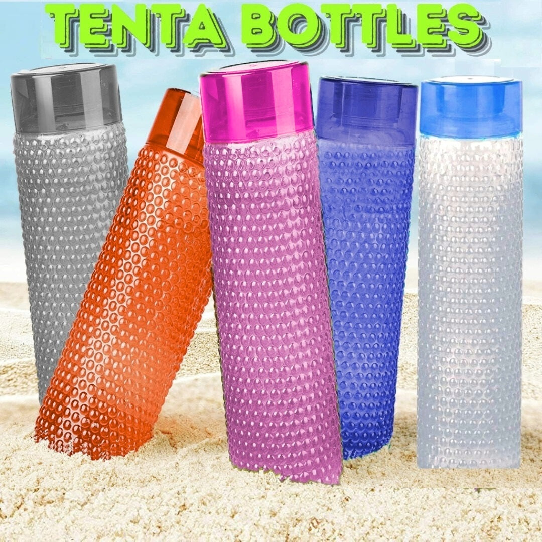 TENTA 1.1 Liter leakproof water bottle displayed for refrigerator and home use