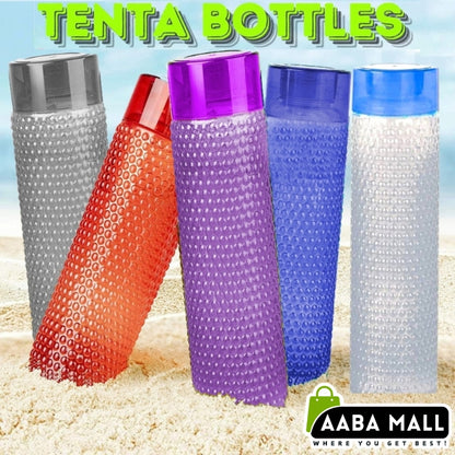 TENTA 1.1 LITER LEAKPROOF Refrigerator Fridge Water Bottles BPA FREE PET Plastic –1100ML - Bundle Offer