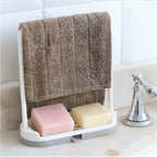 Sponge and brush holder with drainage design