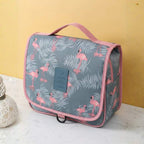 Hanging Travel Toiletry Bag – Portable Makeup Pouch & Cosmetic Organizer Case for Women and Girls