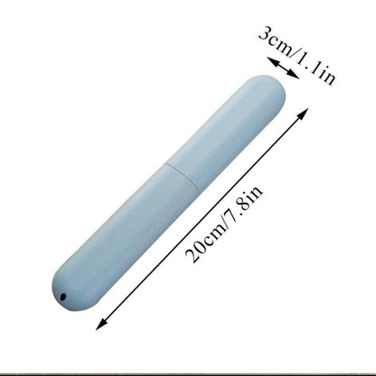 Travel miswak stick case in plastic material