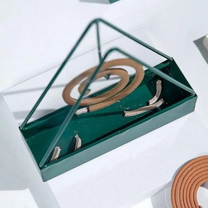 Mosquito coil stand triangular design for home use