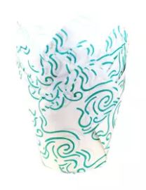 100 Pcs - Tulip Cupcake Liners with Green Model