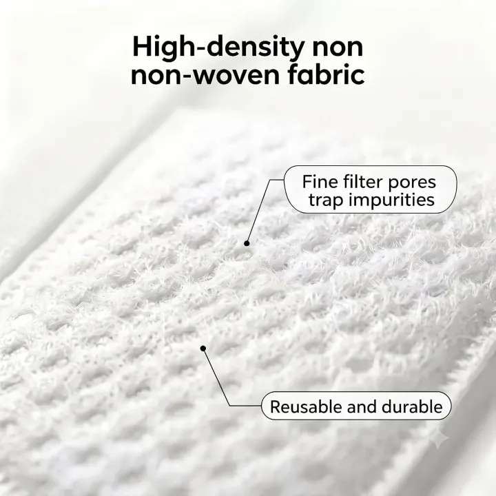 Universal Tap Water Filter Pack of 20 Reusable Cotton Faucet Filter Bags for Kitchen and Bathroom Faucet Water Filtration
