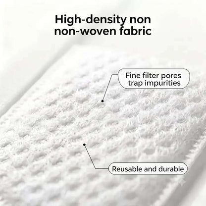 Universal Tap Water Filter Pack of 20 Reusable Cotton Faucet Filter Bags for Kitchen and Bathroom Faucet Water Filtration