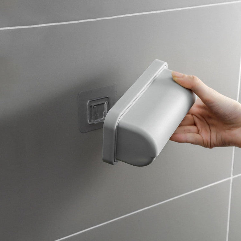 Wall mount garbage bag dispenser organizer