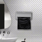 Wall mount garbage bag dispenser organizer