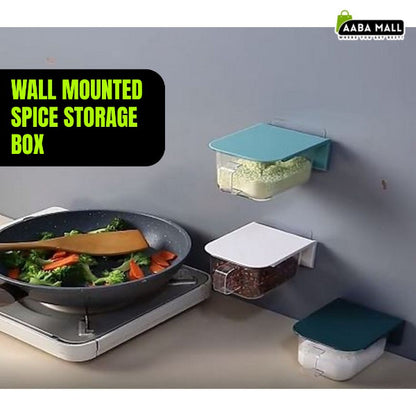 Spice rack organizer

Wall mounted spice rack

Kitchen storage box

Dustproof spice container

Transparent seasoning box

Salt and pepper holder

Airtight spice jars

Kitchen gadgets and accessories

Multipurpose kitchen storage

Space-saving organizer