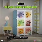 DIY Multipurpose Portable Wardrobe Cabinet ? 6 Cubes Clothes Storage Organizer Almirah