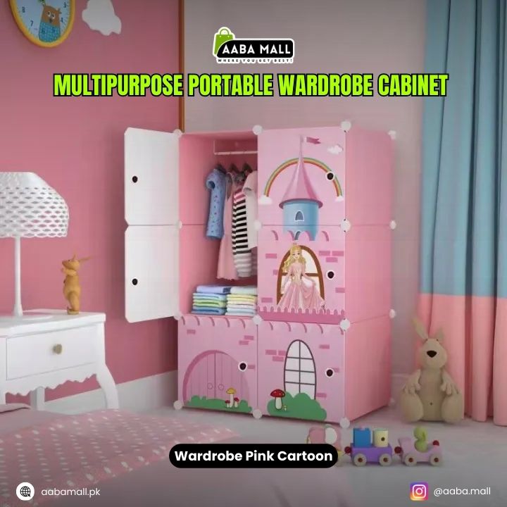 DIY Multipurpose Portable Wardrobe Cabinet ? 6 Cubes Clothes Storage Organizer Almirah