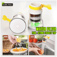 Water Filter Fan + Stone Faucet Tap ? Splash-Proof Diffuser Nozzle with Mineral Stone Filter & Water-Saving Function