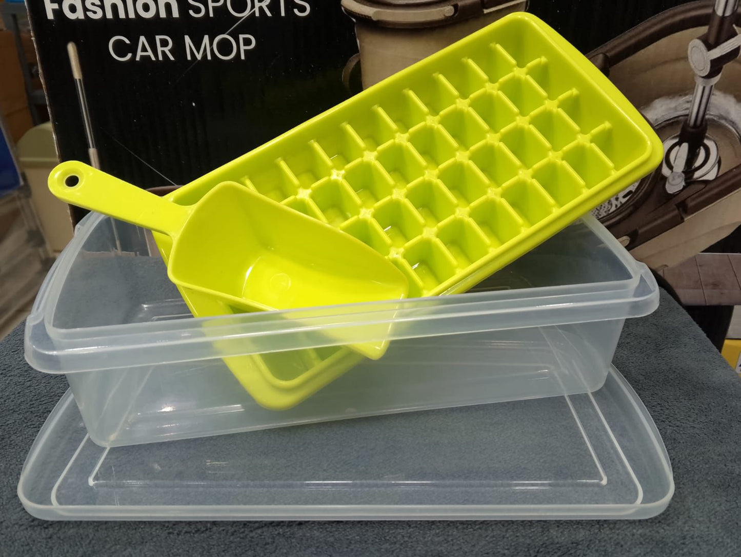 36 Mini Ice Cube Tray With Lid and Bin | Ice Cube Tray With Lid and Bin
