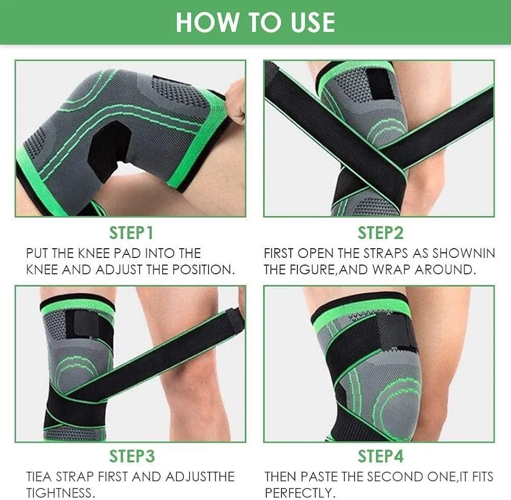Professional Sports Knee Pads – Compression Knee Support for Cycling, Basketball, Gym & Fitness Training - AABA MALL