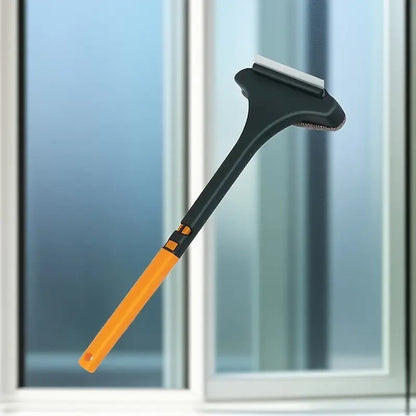 2-in-1 Glass Wiper & Window Cleaning Brush ? Dual-Sided Multi-Functional Screen Cleaner for Home, Kitchen & Office - AABA MALL