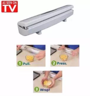 Wraptastic -Foil /Plastic/Wrap Holder & Cutter