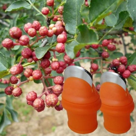 Thumb picker Silicone Thumb Cutter Separator Finger Tools Picking Device for Garden Harvesting Plant Gardening