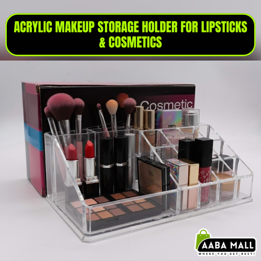lipstick organizer, makeup organizer, acrylic storage box, cosmetic holder, mini lipstick rack, vanity organizer, acrylic makeup stand, cosmetic storage