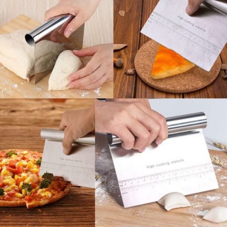 Stainless Steel Dough Pastry Scraper