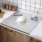 Stainless steel chopping board, anti-bacterial cutting board for meat and vegetables, odor-free kitchen prep platform