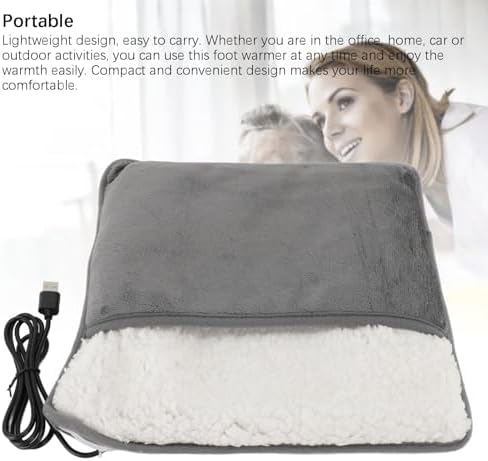 electric foot warmer, USB heating pad, portable heater, winter foot heater, washable foot warmer, heated slipper pad, office foot heater, travel foot warmer