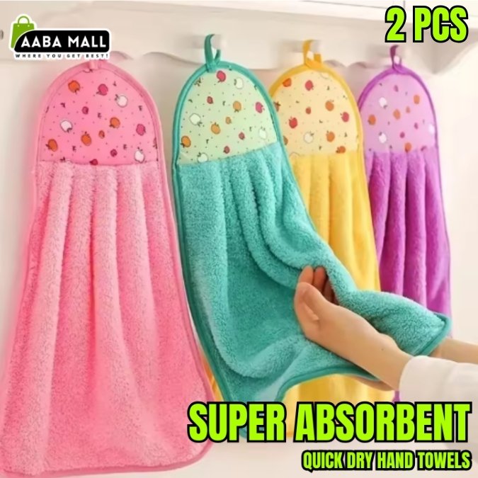 coral fleece hand towel, super absorbent hand towel, quick dry kitchen cloth, multifunctional cleaning cloth, fleece wipes for kitchen, reusable rags, kitchen accessories, bathroom hand towel, dish cleaning cloth, microfiber alternative towel.