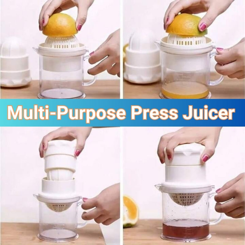 2 IN 1 MANUAL  Citrus FRUITS  VEGETABLES CARROT APPLES PEARS GRAPES JUICER Orange Lemon Juicer Press Fruit SQUEEZER Tool Kitchen Accessories - AABA MALL