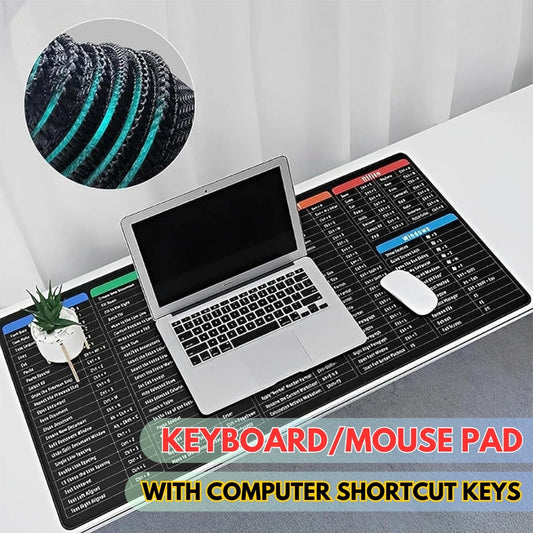 Keyboard-Mouse pad with Computer shortcut keys