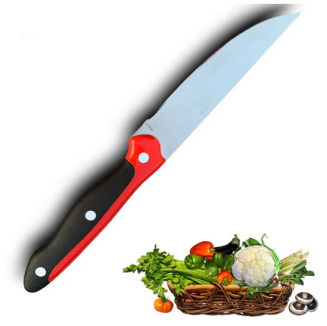 Stainless steel fruit and utility kitchen knife, creative design, excellent quality for home and commercial use, peeling and trimming tool